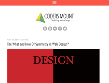 Tablet Screenshot of codersmount.com